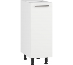 Kuchynská dolná skrinka VENTO D-30/82, biely mat