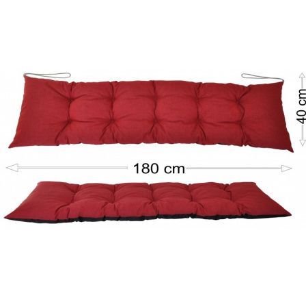 Podsedák 180x40 vínový melír Podsedák 180x40 vínový melír