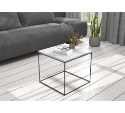 Konferenčný stolík ELENA 50x50 Čierny+Betón