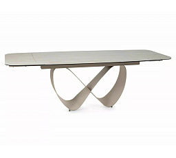 STÔL INFINITY KERAMICKÝ BÉŽOVÝ TRAVERTÍN/KAŠMÍR 160(240)X95