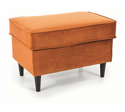 Taburet RON VELVET, Škoricový Bluvel 4215/Wenge