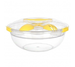 Nádoba na šalát Bain de Soleil žltá