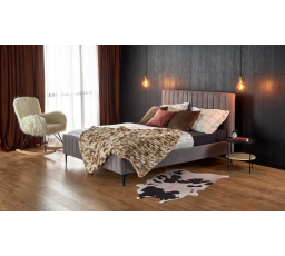 Posteľ FRANCESCA 160, svetlosivá