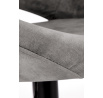 Barová stolička H102, Sivá velvet 