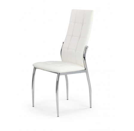 Jedálenská stolička K209, biela
