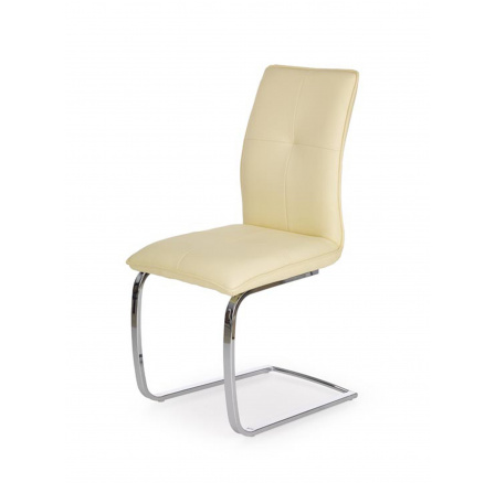 Jedálenská stolička K252, vanilka