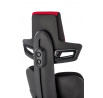 Kancelárske kreslo NITRO 2, červená/čierna