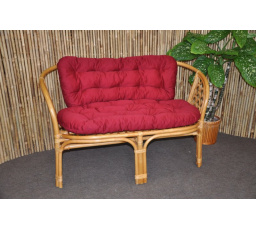 Vankúš na lavičku Bahama burgundy