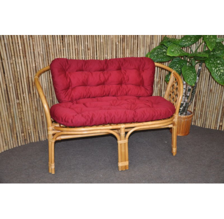 Vankúš na lavičku Bahama burgundy