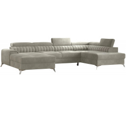 Sedacia súprava v tvare U LACANTE, Sola 18 Pravá