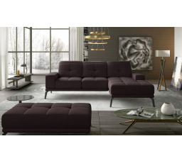 Rohová sedačka Torrense + Taburet Mat Velvet 29 140x215 Pravý