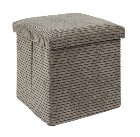Pufa Intesi Vels Scott taupe skladacia Pufa Intesi Vels Scott taupe skladacia