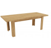 Rozkladací stôl INDIANAPOLIS 160 Kraft biely