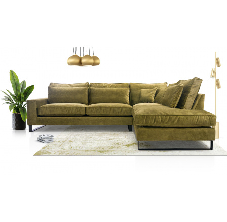 Rohová sedacia súprava Blek P Torre 11 khaki