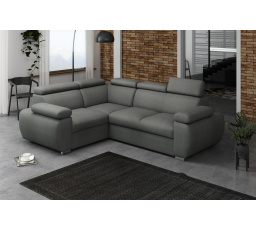 Rohová sedacia súprava Bodie L - sivá