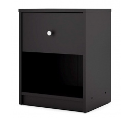 Nočný stolík MYRA, Čierna