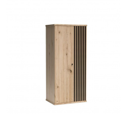Šatní skriňa CALI C1, dub artisan