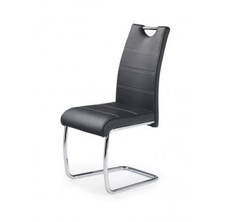 Jedálenská stolička K211, čierna