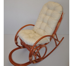 Vankúš pre hojdacie kreslo béžová zdôrazňuje