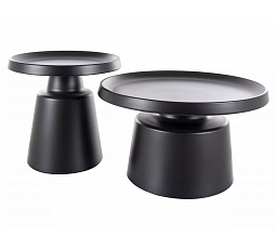 Konferenčné stolíky RODOS, Čierny MAT