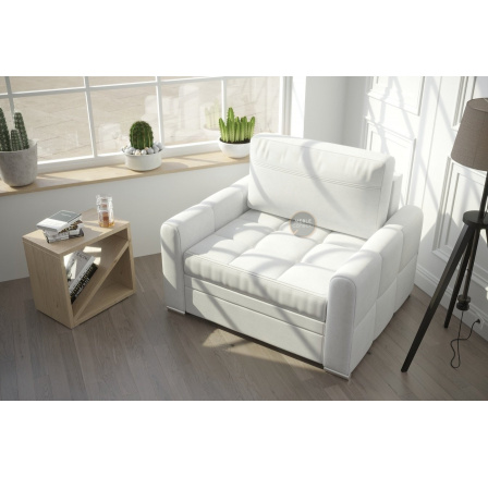 Kreslo VERONA 105 cm - biela eko koža Kreslo VERONA 105 cm - biela eko koža