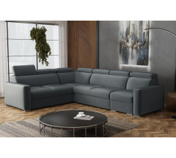 Sedacia súprava Petrit V ľavá Paros tmavo sivá