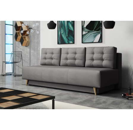 Pohovka Sebastian Velluto sivá