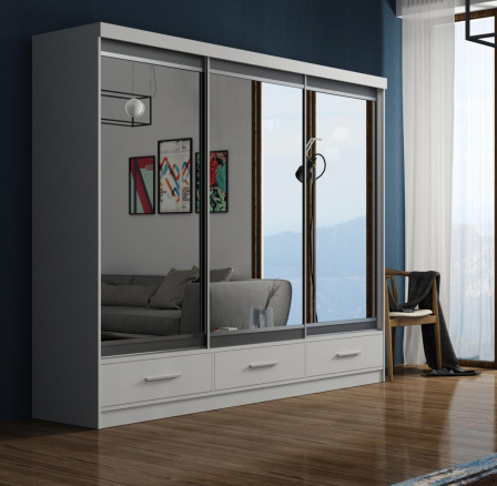 Šatní skriňa MARGITA 250, Dub sonoma