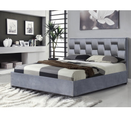 Posteľ ANNABEL 160, sivá