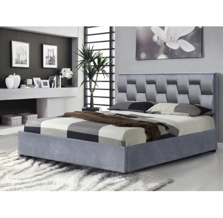 Posteľ ANNABEL 160, sivá