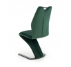 Jedálenská stolička K442, tmavozelená