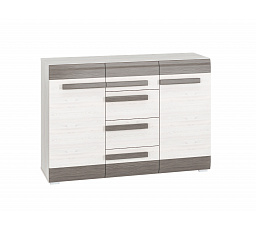 Komoda BLANCO 0701, snehová borovica / New Grey