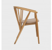 Stolička CALIDO Prírodná 55x58x78 cm 739309