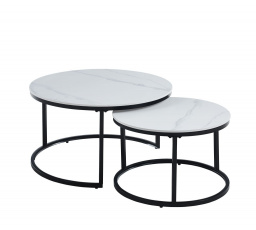 Lavica biely mramor 80 + 60 L10-FX C