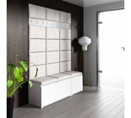 Predsieňová stena EMI 6, Trinity 01/biela