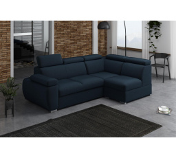 Rohová sedacia súprava Bodie VII pravá modrá