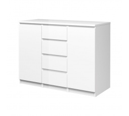 Komoda SIMPLICITY 236, Biely lesk