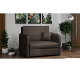 Pohovka Vivian Loft I Mono 234 tmavohnedá