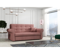 Pohovka Vivian Silver III ružová