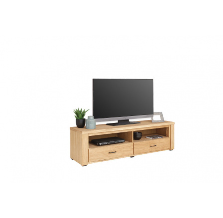 MALTA RTV 2S (RTV2S MEBLE OLEJOWANE) TV stolík drevo OAK NATURAL (montovaný nábytok) kolekcia "B" (K250-Z)