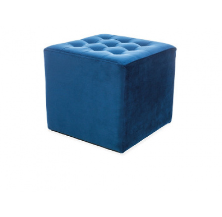 LORI VELVET - stolička - látka MODRÁ - Bluvel 86, (S) (LORIGRV) (K250-E)NOVINKA