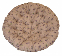 Vankúš na stoličku papasan 100 cm levanduľový