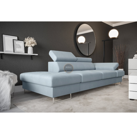 Sofa GALAXY II leňoška 235 cm - modrá, ľavá strana Sofa GALAXY II leňoška 235 cm - modrá, ľavá strana