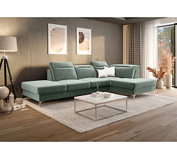 ČALÚNENÁ ROHOVÁ POHOVKA OSLO MINI 295x180 - pravá