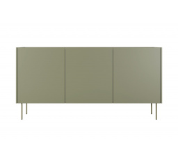 Trojdverová komoda Desin 170 3D - Olive / Oak nagano