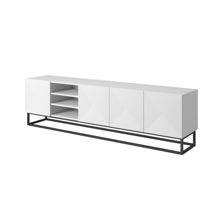 TV komoda Asha, biely mat