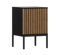 Stôl Meorati 40 Black/Artisan Oak Matte Black, Artisan Oak 40x60
