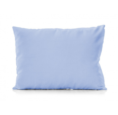 Bavlnený poťah na relaxačný vankúš svetlomodrý 50x145