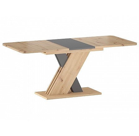 Jedálenský stôl EXEL, Dub Artisan/Antracit
