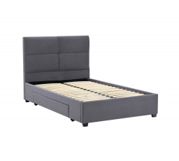 Čalúnená posteľ 120x200 sivá LT3-FXJG